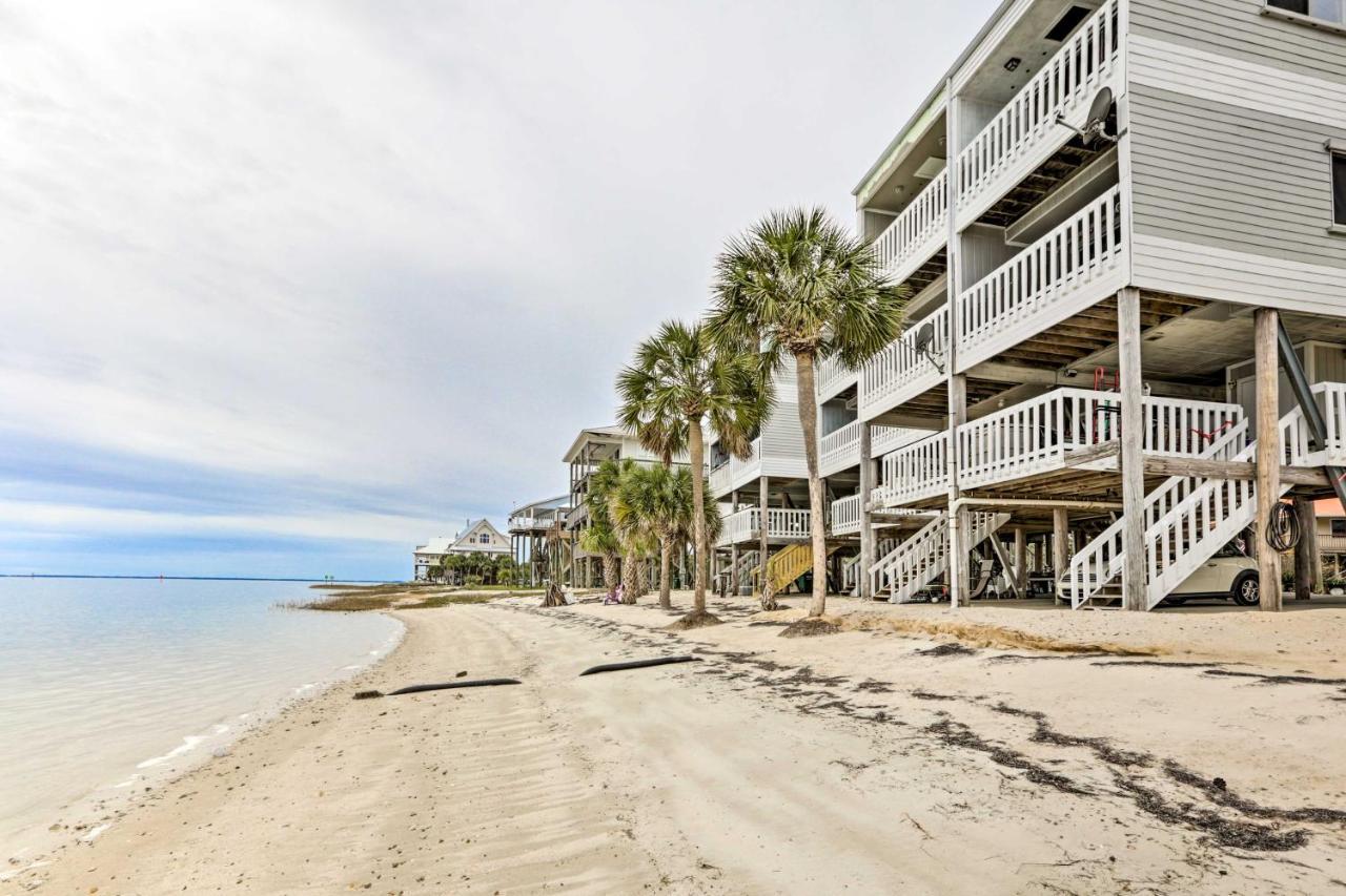Waterfront Escape With Balcony On Shell Point Beach! Panacea Esterno foto