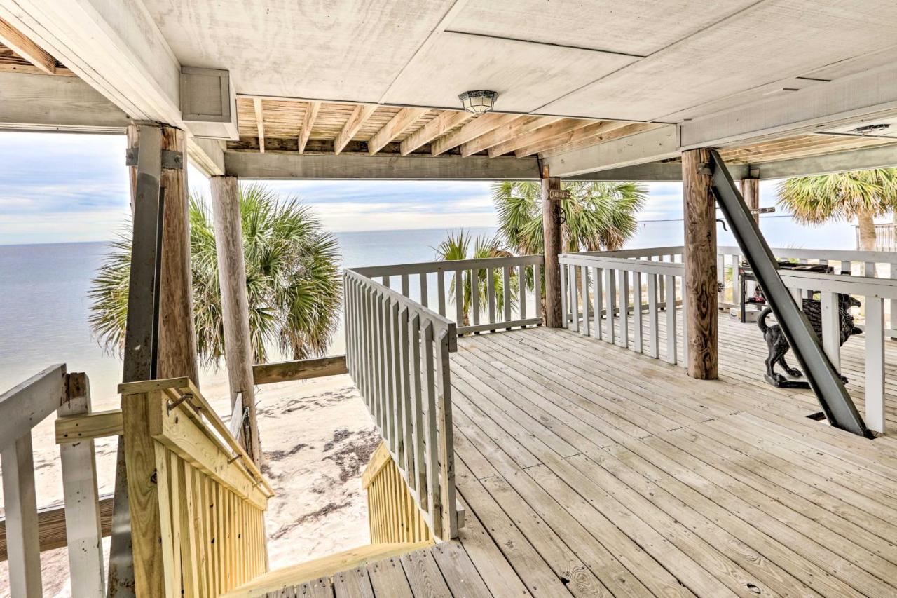 Waterfront Escape With Balcony On Shell Point Beach! Panacea Esterno foto