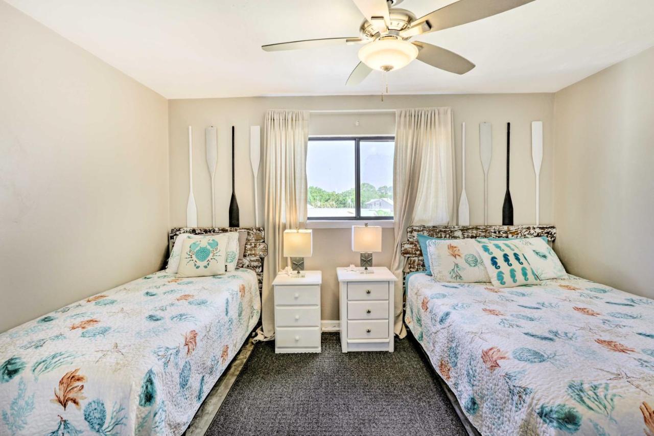 Waterfront Escape With Balcony On Shell Point Beach! Panacea Esterno foto
